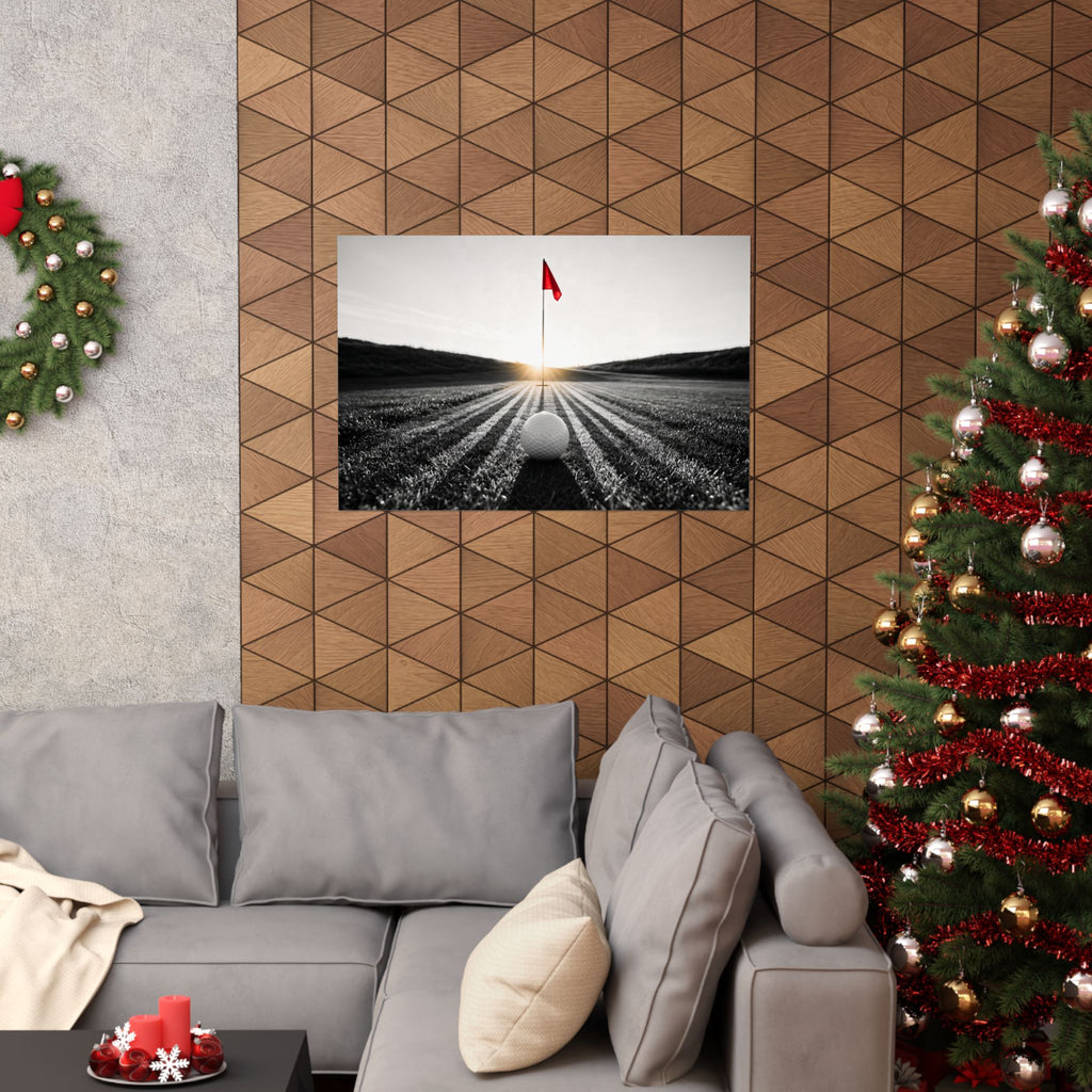 Dead Aim - Golf Wall Decor | Matte Poster (Landscape)
