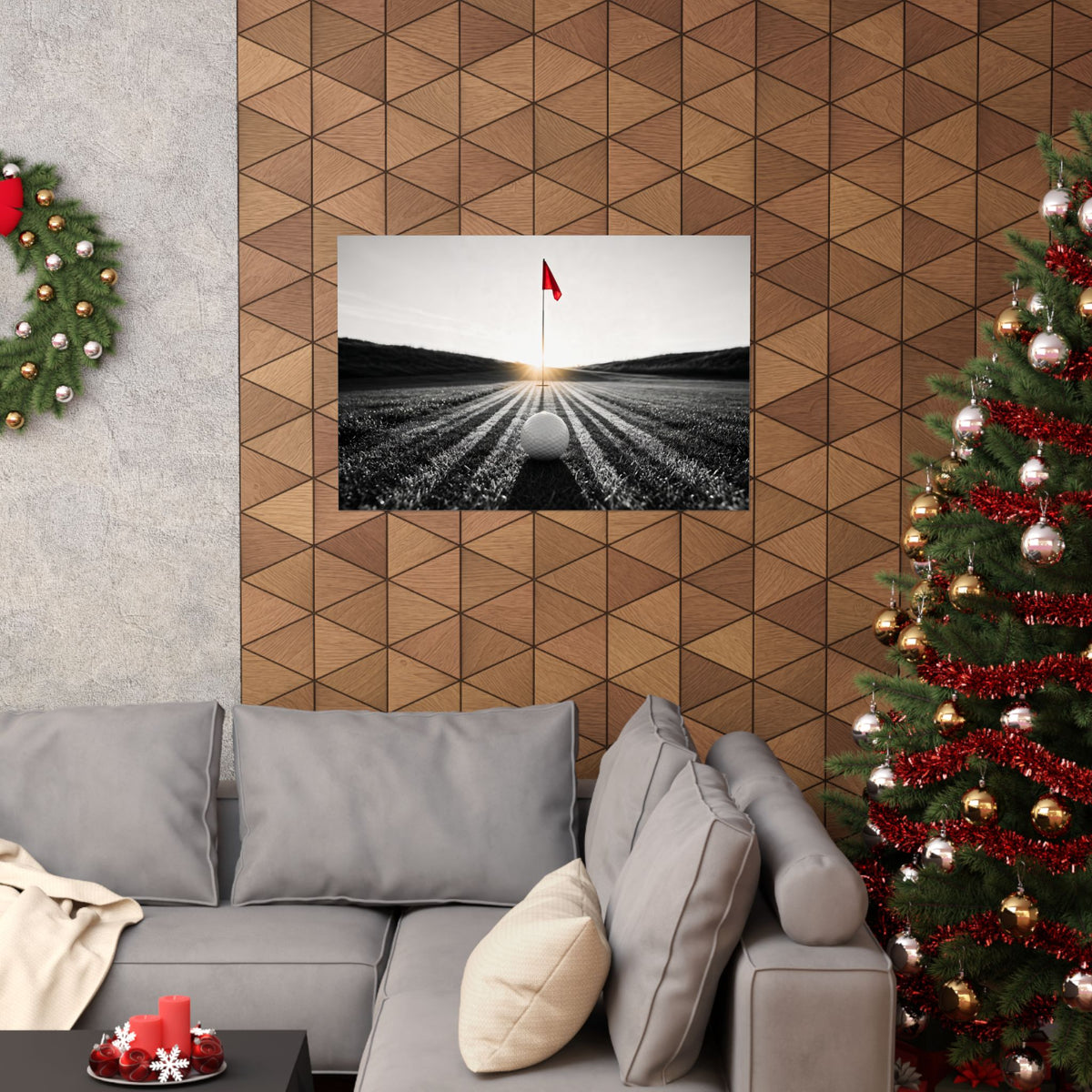 Dead Aim - Golf Wall Decor | Matte Poster (Landscape)