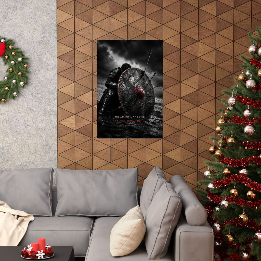 Shield of Faith - Armor of God Wall Art | Matte Poster