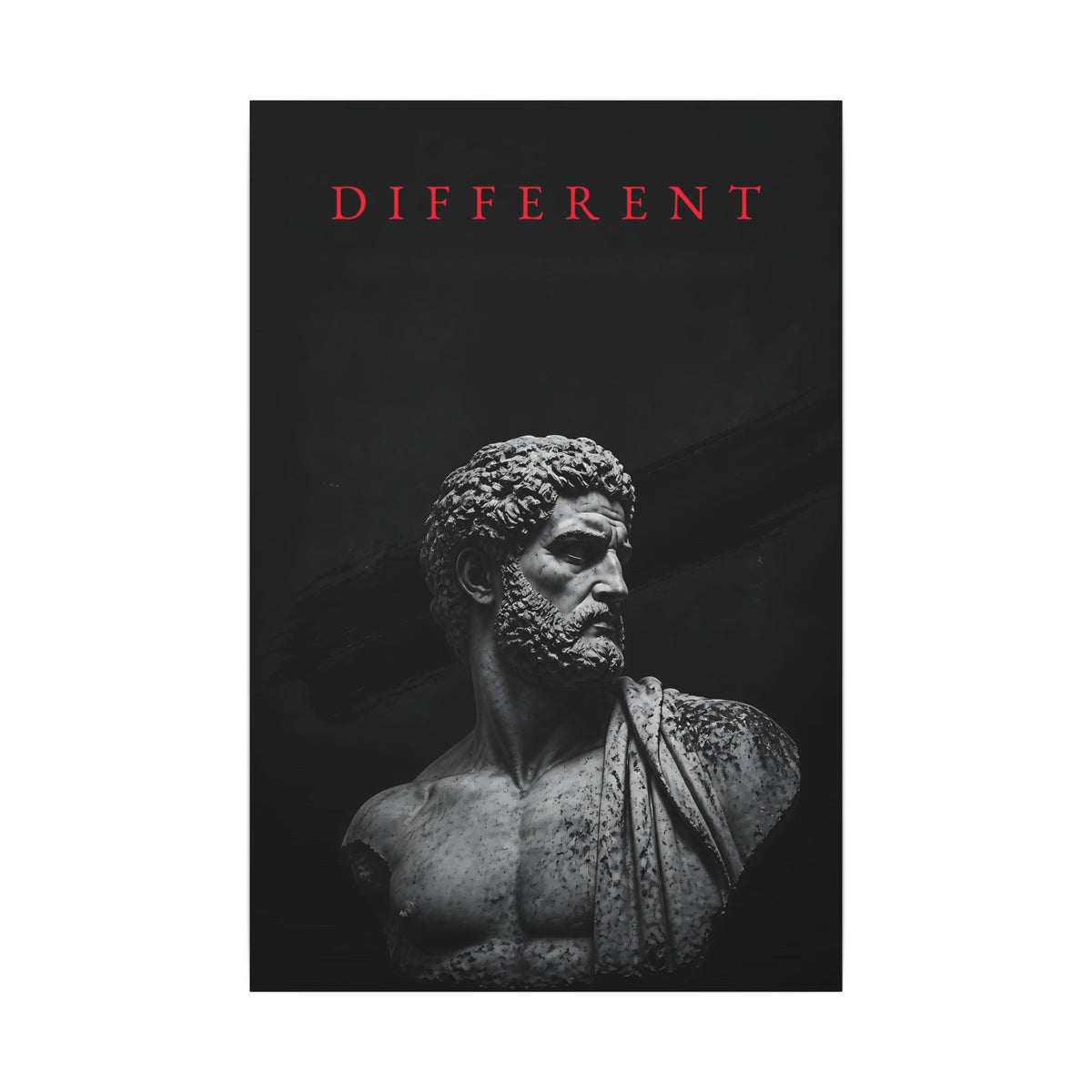 Different - Dark Wall Art | Canvas