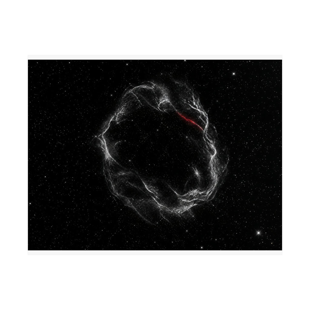 Charged Veil - Space Wall Art | Matte Poster (Landscape)
