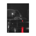 Red Tail Night - Classic Car Wall Art | Canvas