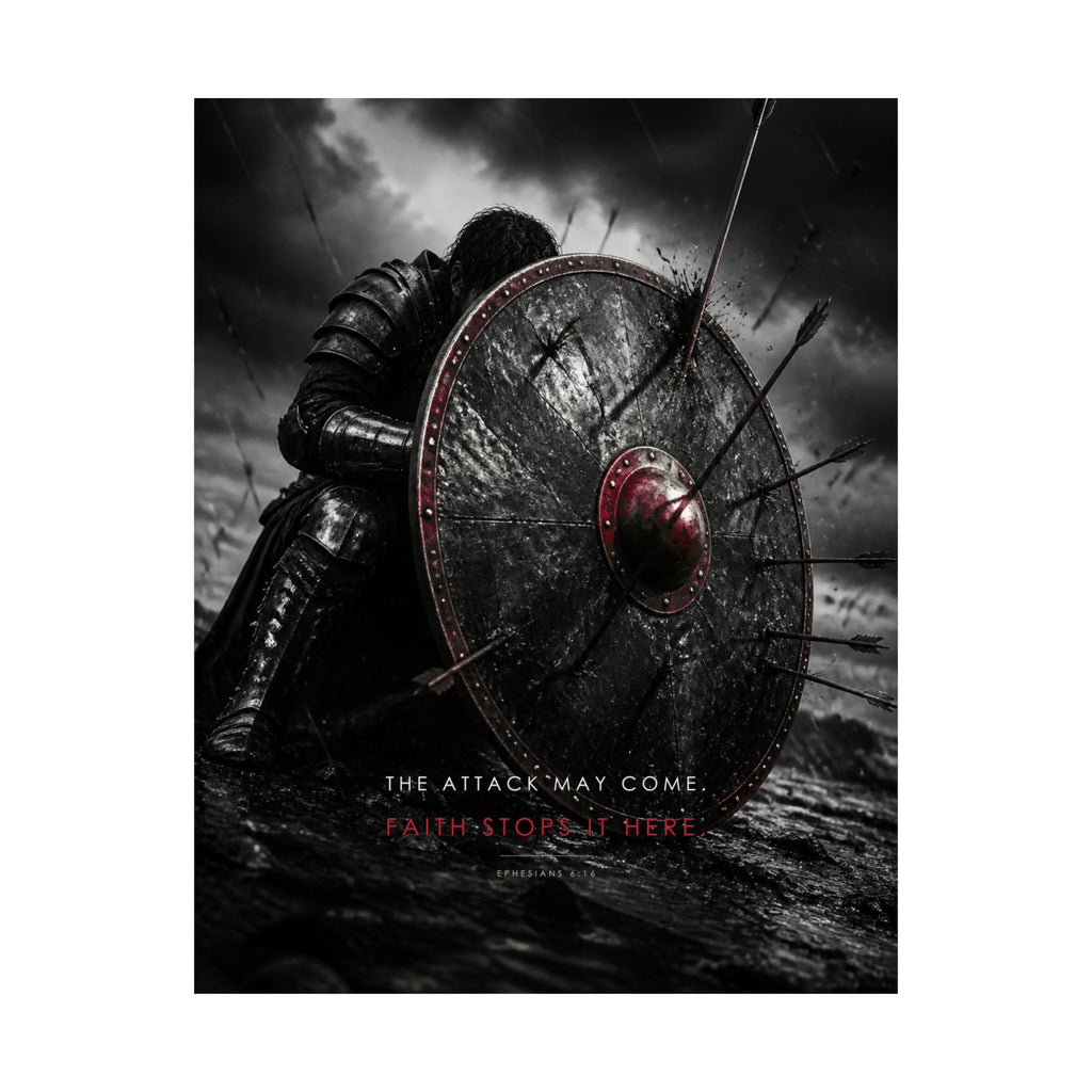 Shield of Faith - Armor of God Wall Art | Matte Poster