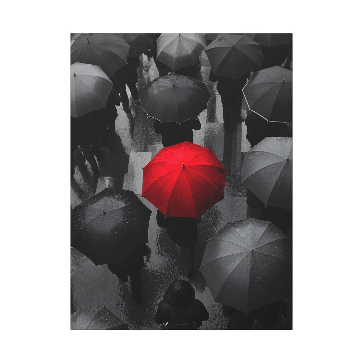 One in the Crowd - Office Wall Art | Canvas