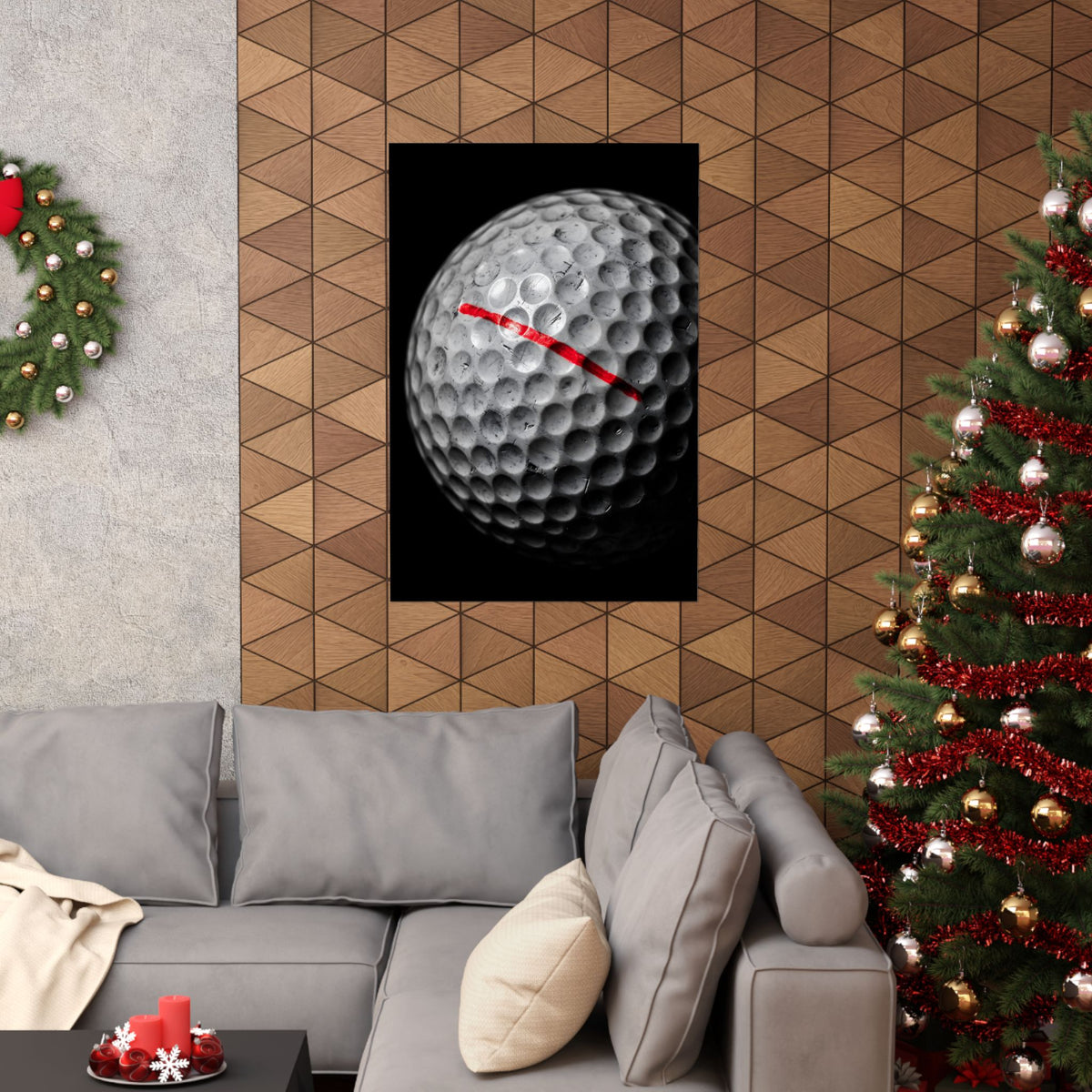 Still in Play - Golf Artwork | Matte Poster