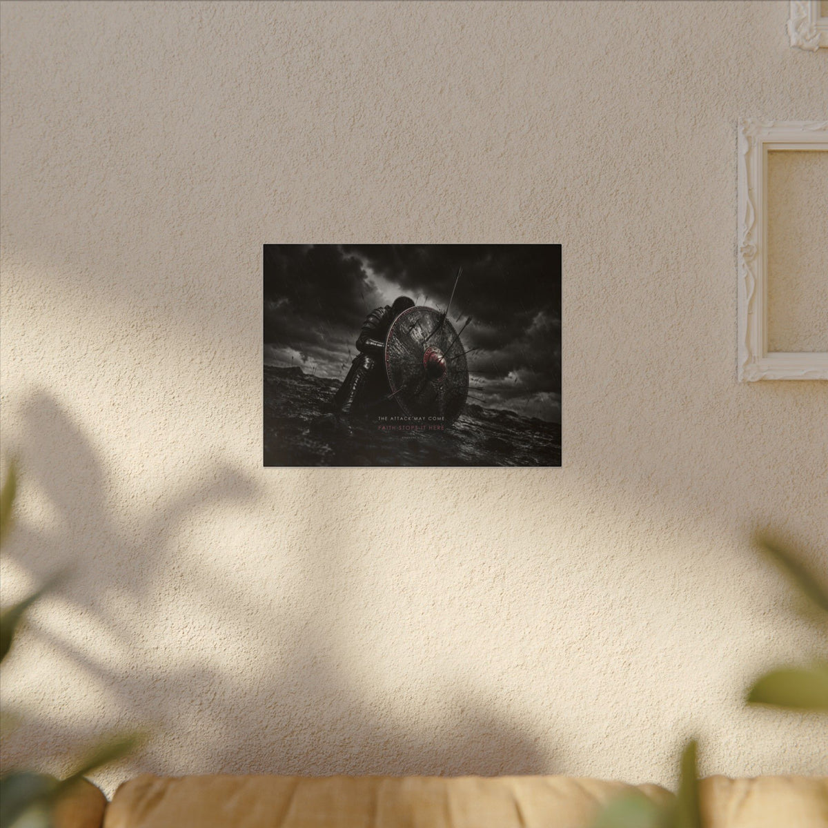 Shield of Faith - Armor of God Wall Art | Canvas (Landscape)
