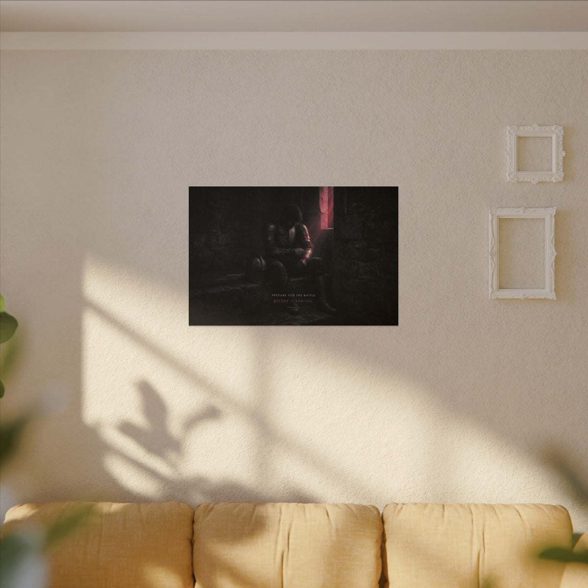 Before the Battle - Armor of God Wall Art | Canvas (Landscape)