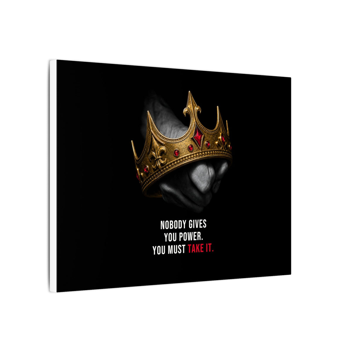 Take the Crown - King Wall Art | Canvas (Landscape)