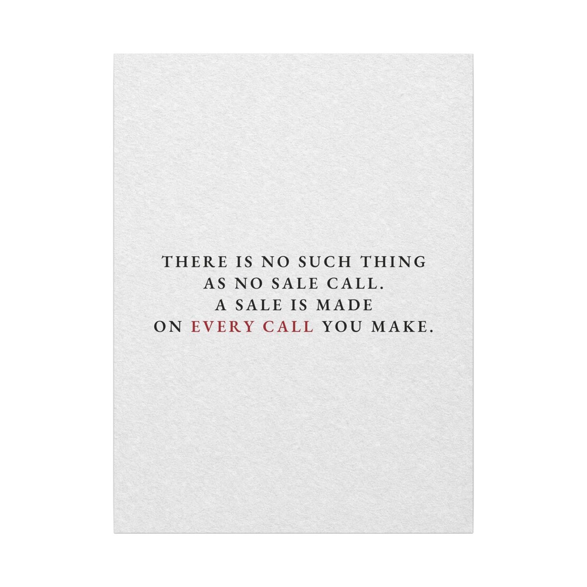 A Sale on Every Call - Office Wall Art Quotes | Canvas