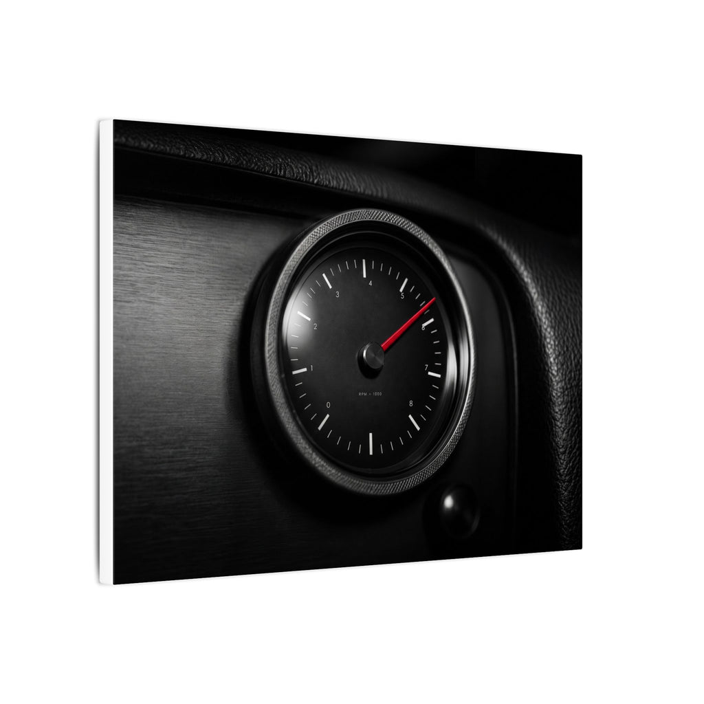 Redline Gauge - Tachometer Wall Art | Canvas (Landscape)