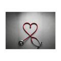 The Stethoscope Heart - Doctor's Office Wall Art | Canvas (Landscape)