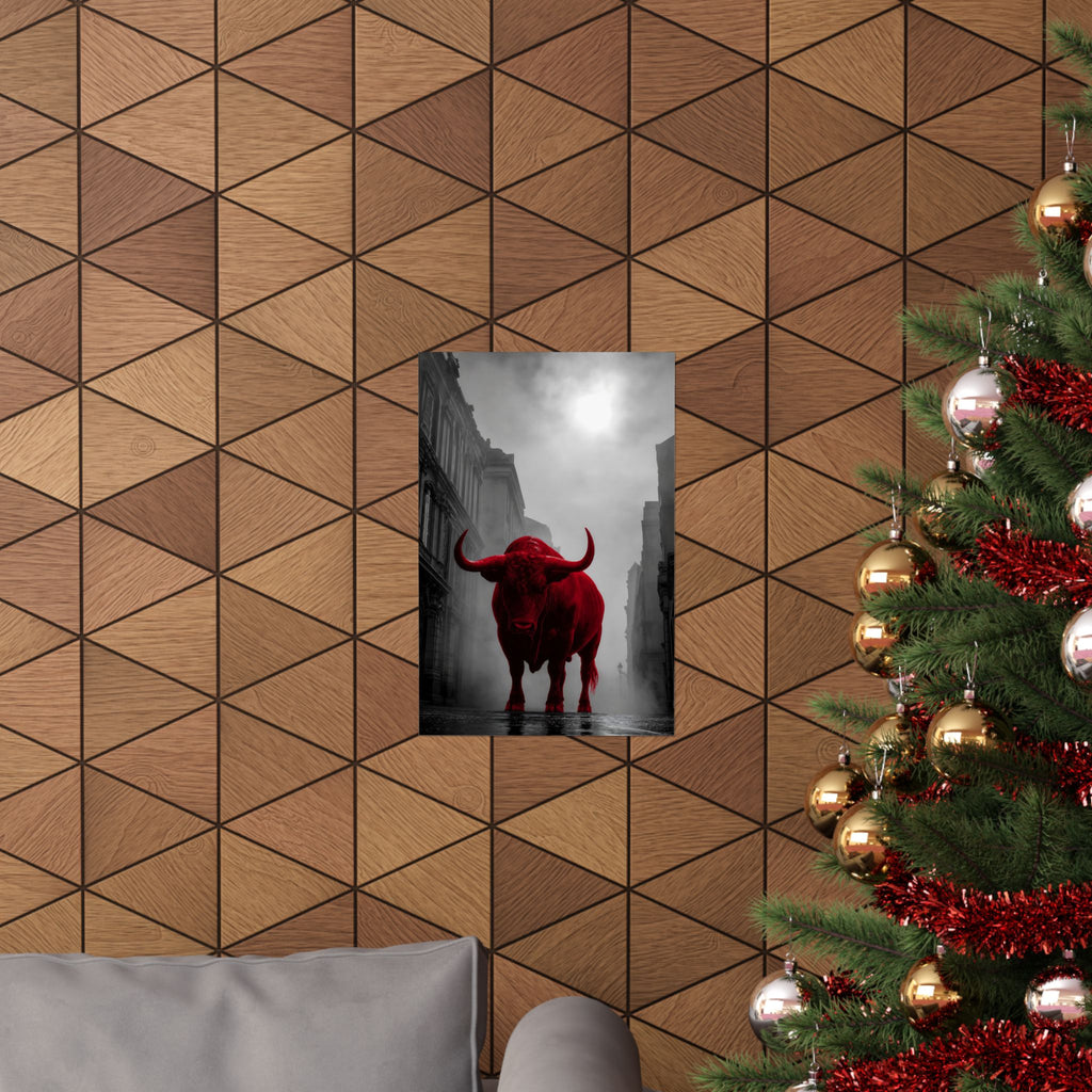 The Bull - Business Wall Art | Matte Poster