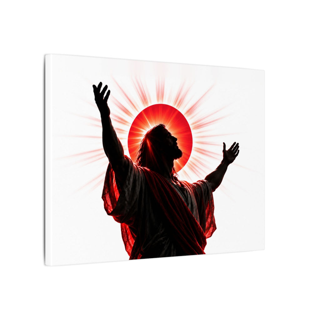 Red Sun Victory - Christian Wall Art | Canvas (Landscape)