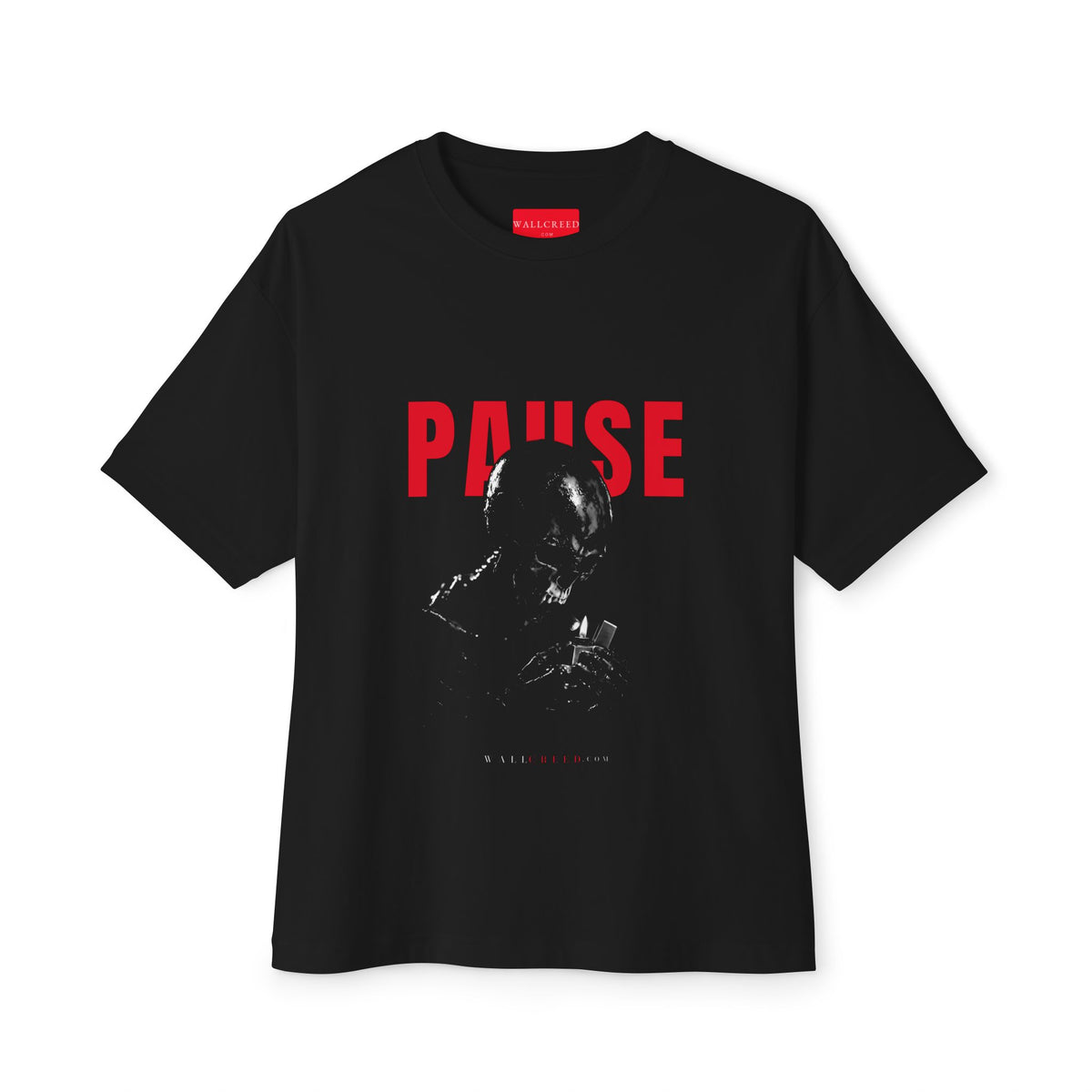 Pause | Heavyweight Tee (Front + Back)