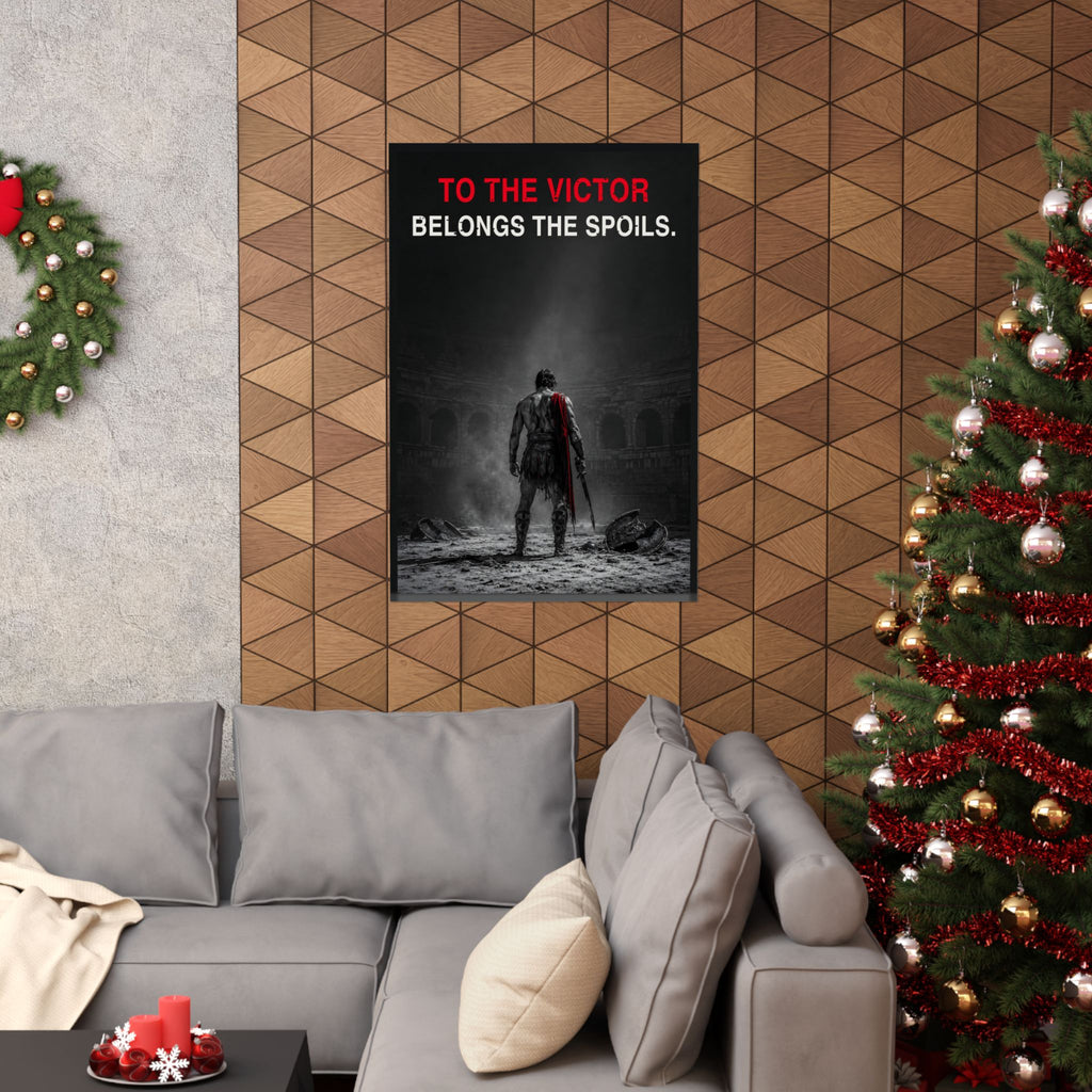 To the Victor - Gladiator Wall Art | Matte Poster