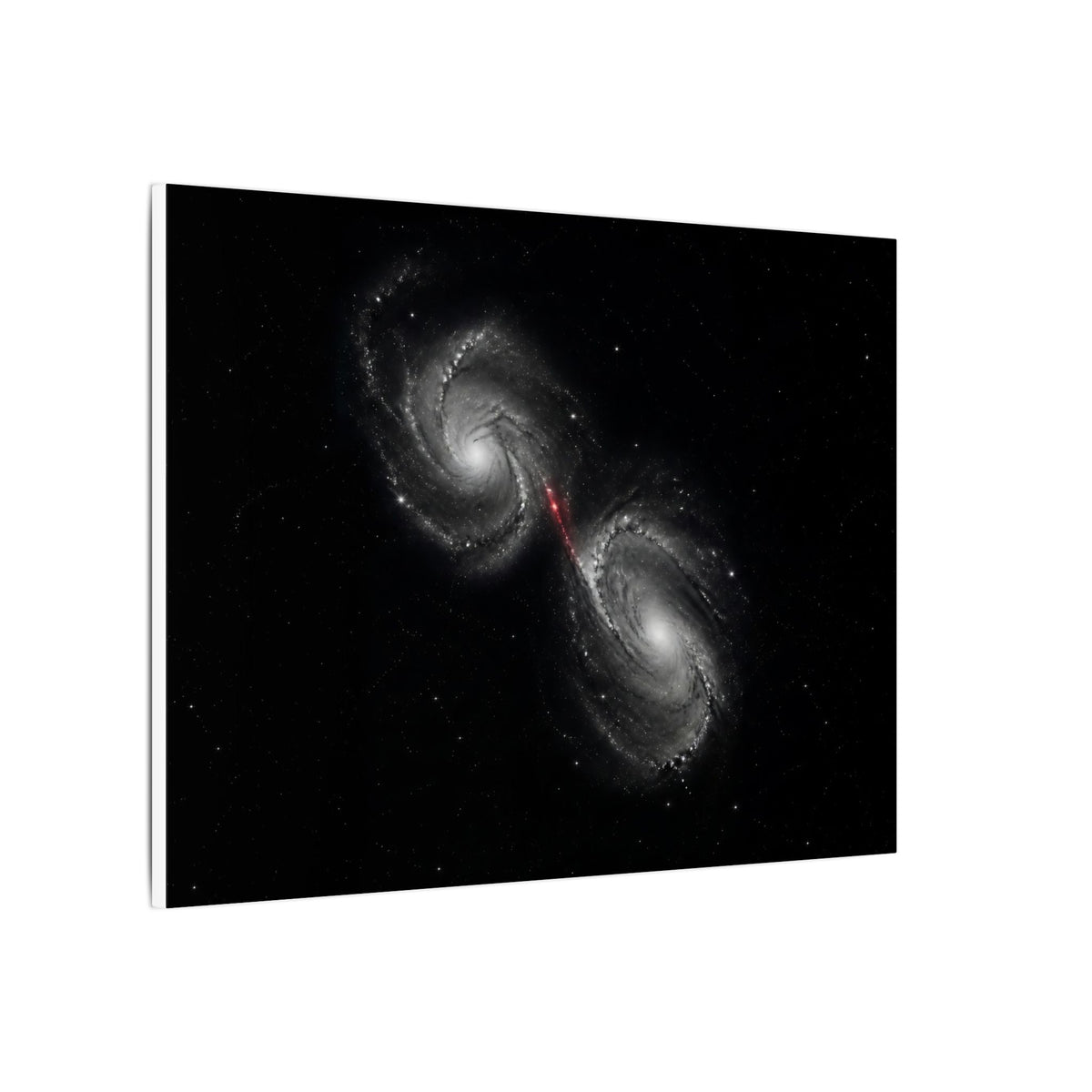 Collision Course - Space Wall Art | Canvas (Landscape)