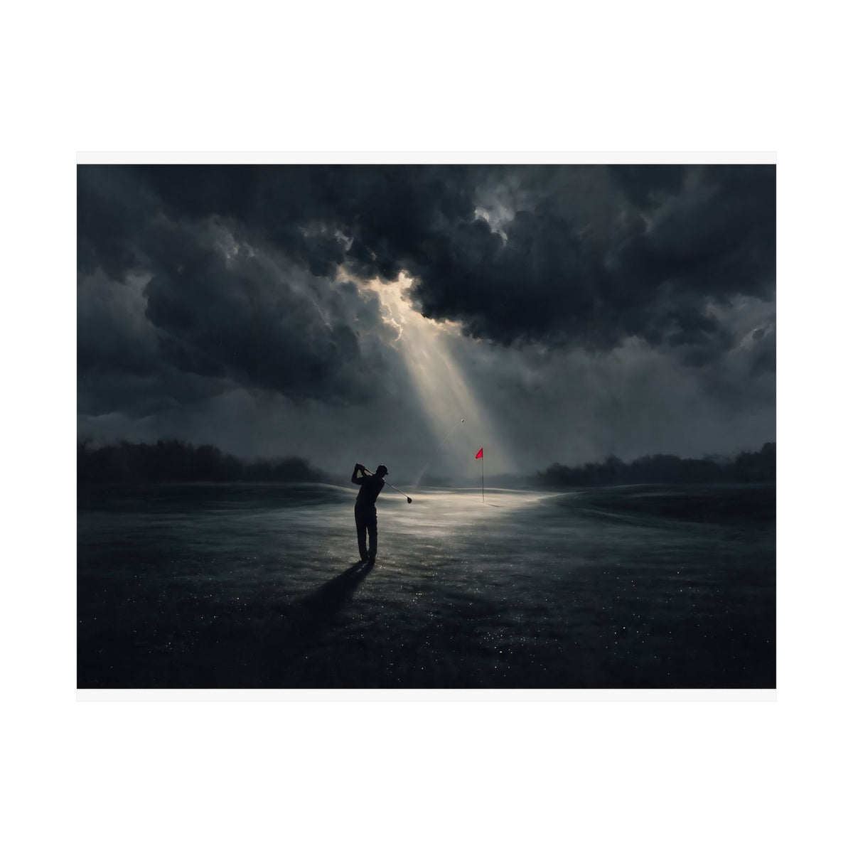 Dawn Patrol - Golf Art | Matte Poster (Landscape)