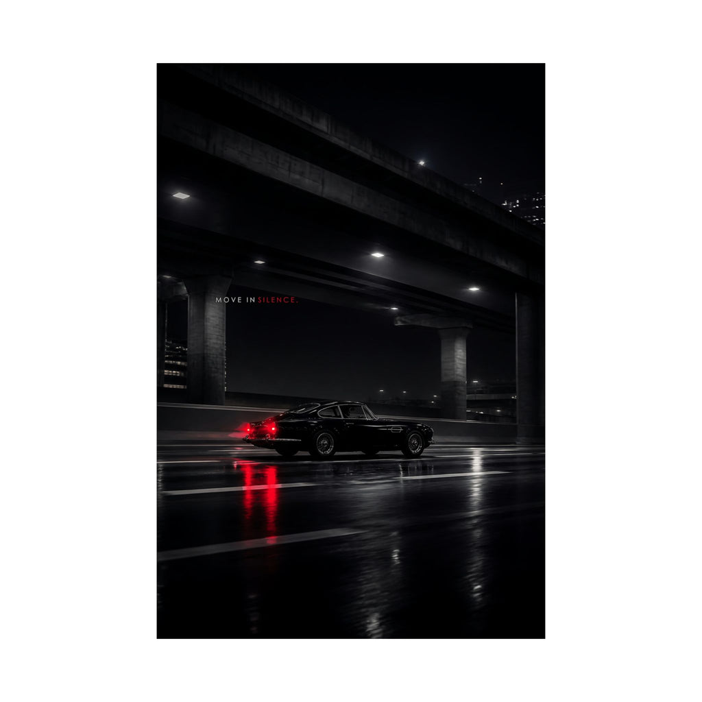 Move in Silence - Car Wall Art | Matte Poster