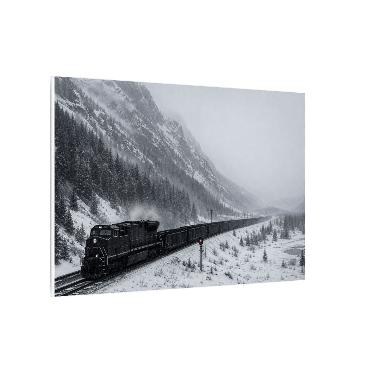 Keep Moving - Master Bedroom Wall Art | Canvas (Landscape)