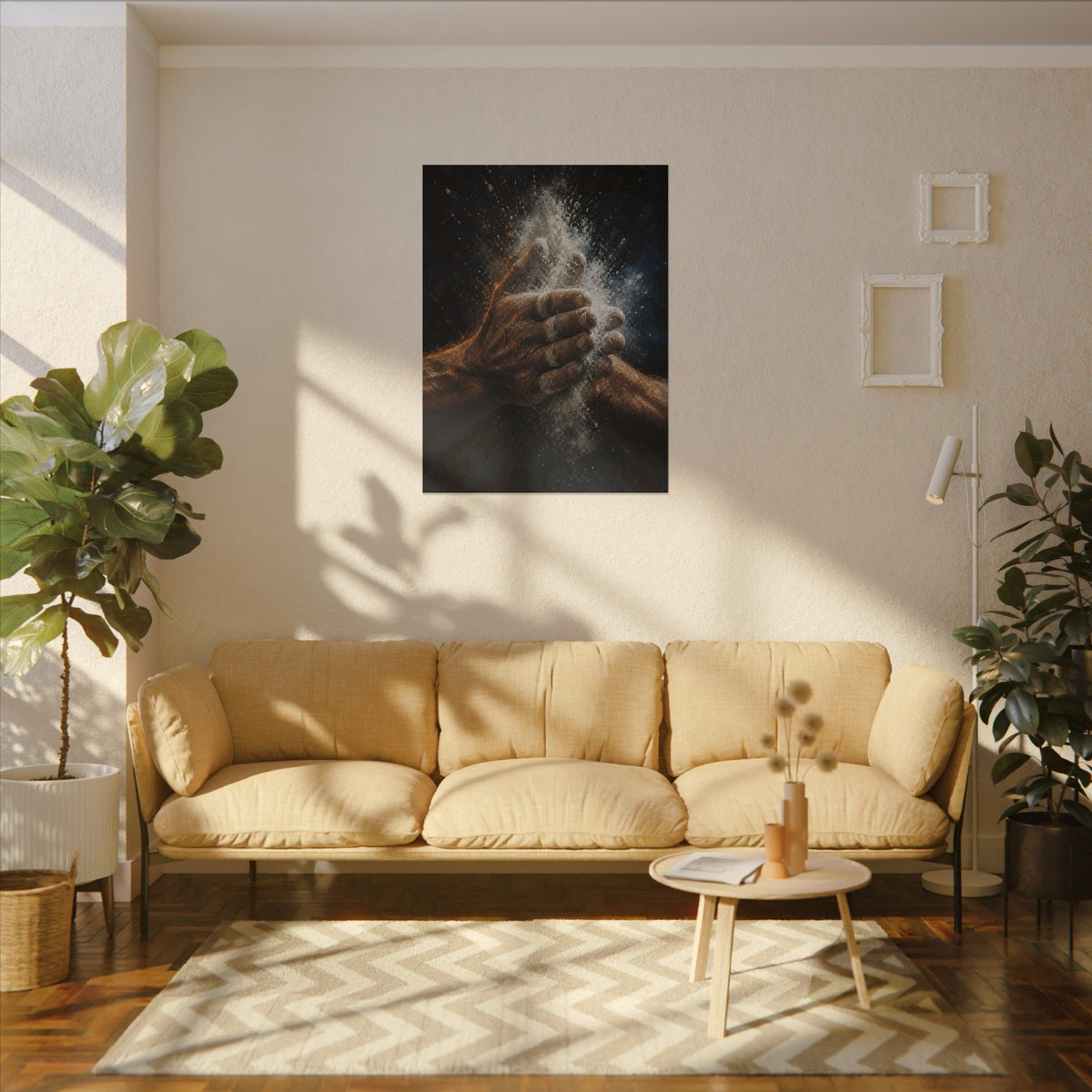 Chalk - Gym Wall Art | Canvas