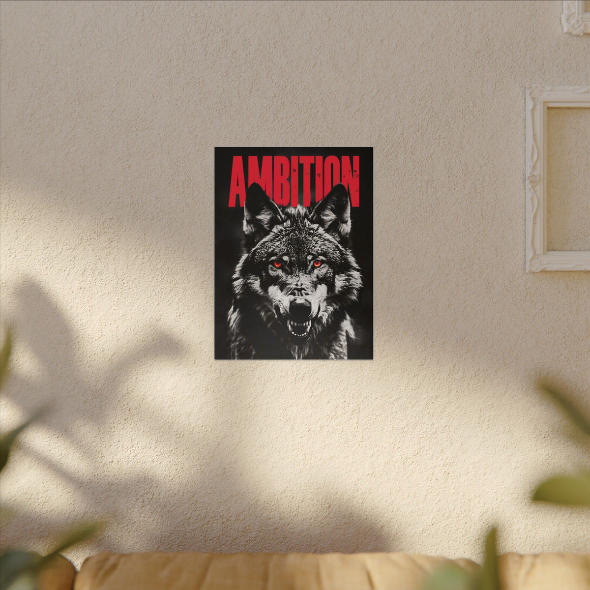 Ambition - Wolf Wall Art | Canvas