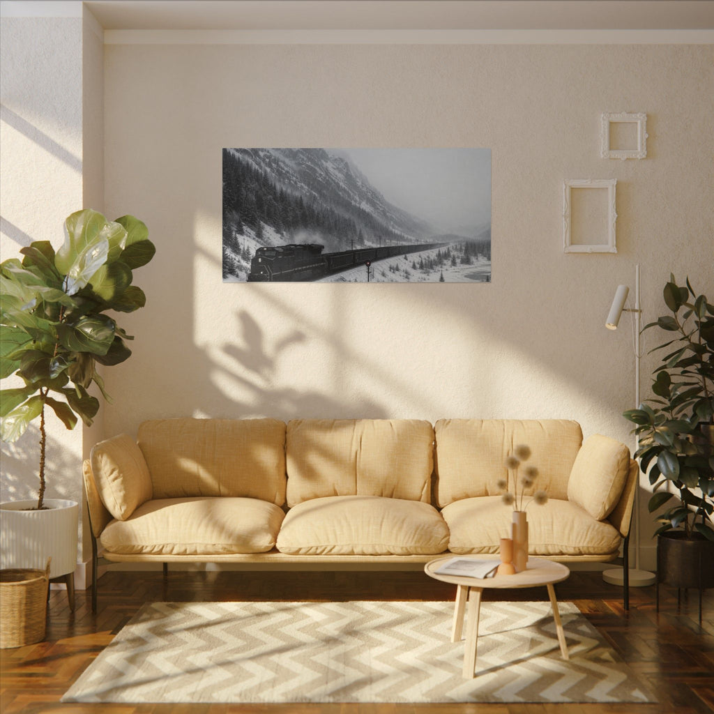 Keep Moving - Master Bedroom Wall Art | Canvas (Panoramic)