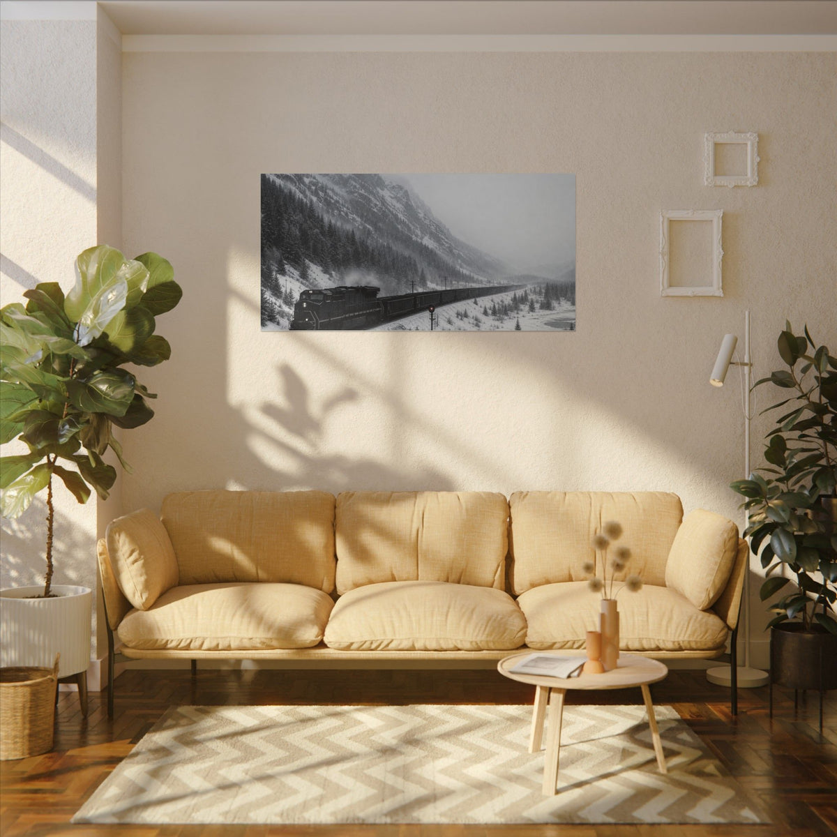 Keep Moving - Master Bedroom Wall Art | Canvas (Panoramic)