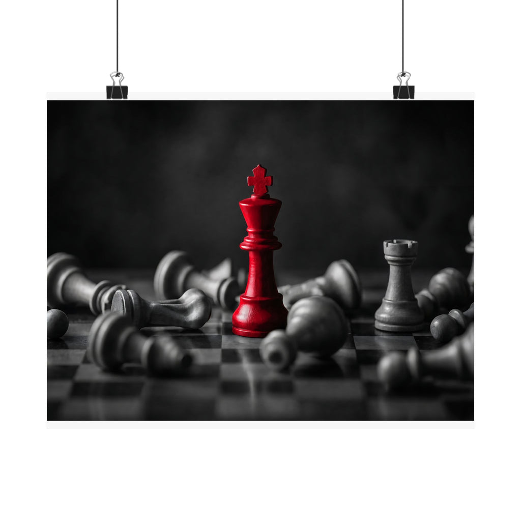 Last King Standing - Executive Office Wall Art | Matte Poster (Landscape)