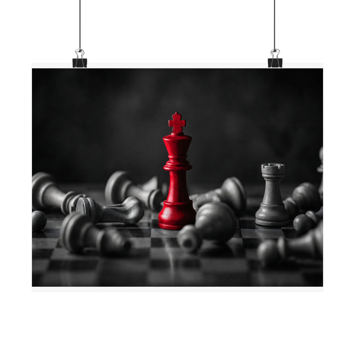 Last King Standing - Executive Office Wall Art | Matte Poster (Landscape)