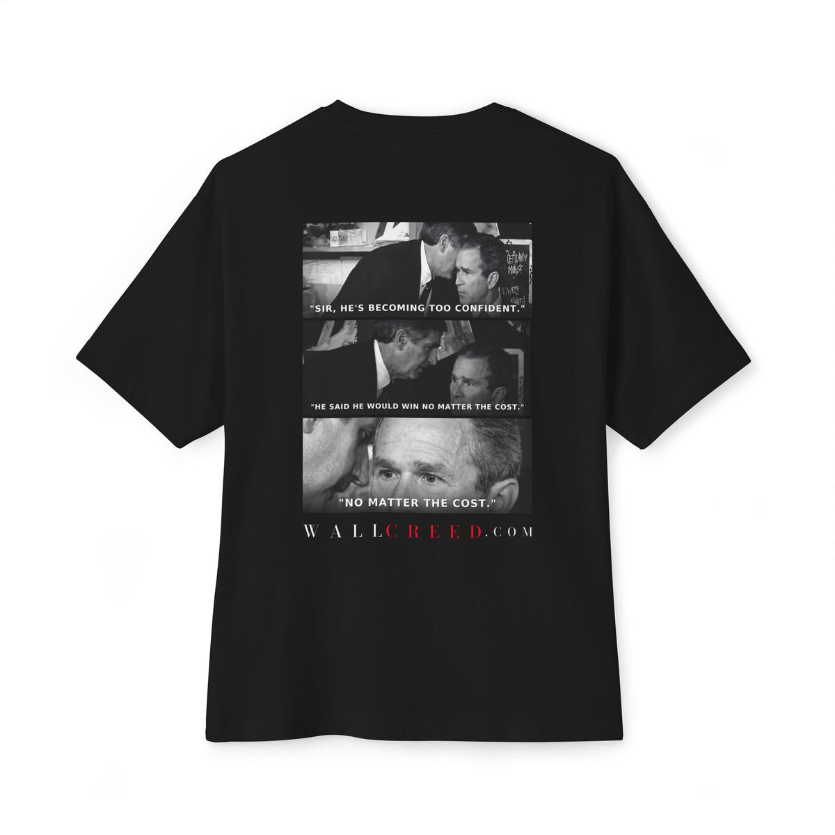 No Matter the Cost | Heavyweight Tee (Back Print)