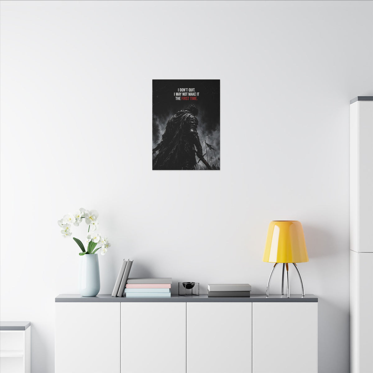I Don't Quit - Motivational Wall Art | Canvas