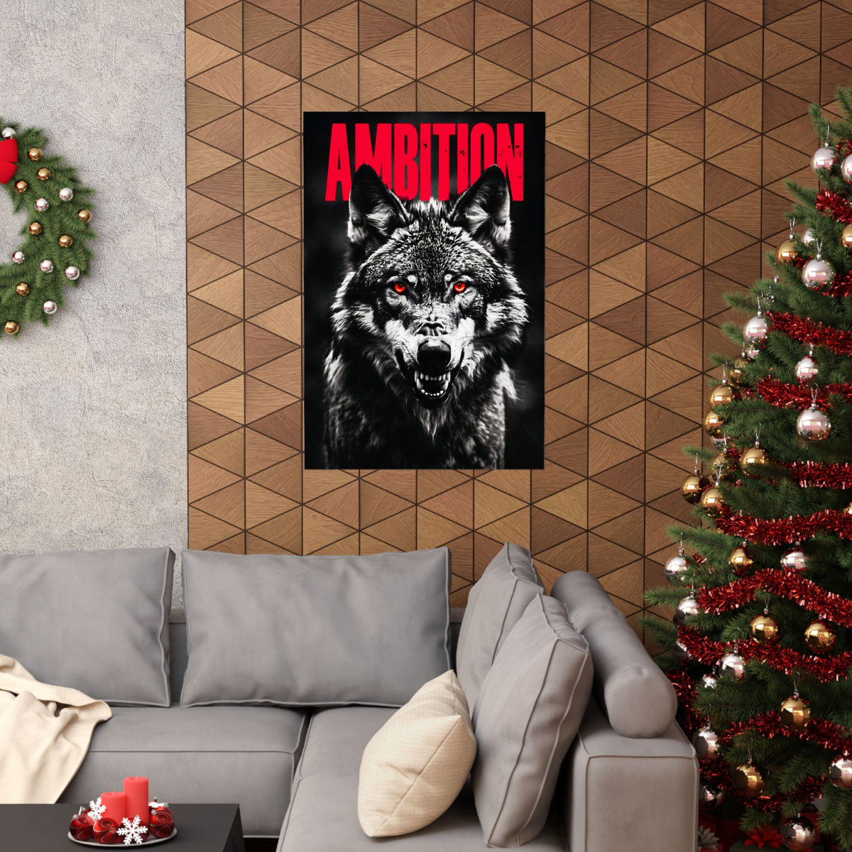 Ambition - Wolf Wall Art | Matte Poster