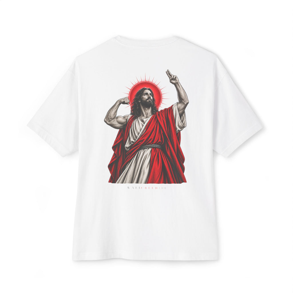 Faith and Iron | Heavyweight Tee (Front + Back)