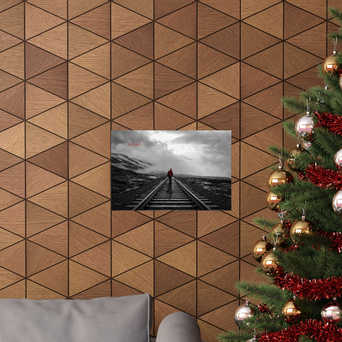 Keep Going - Motivational Posters | Matte Poster (Landscape)