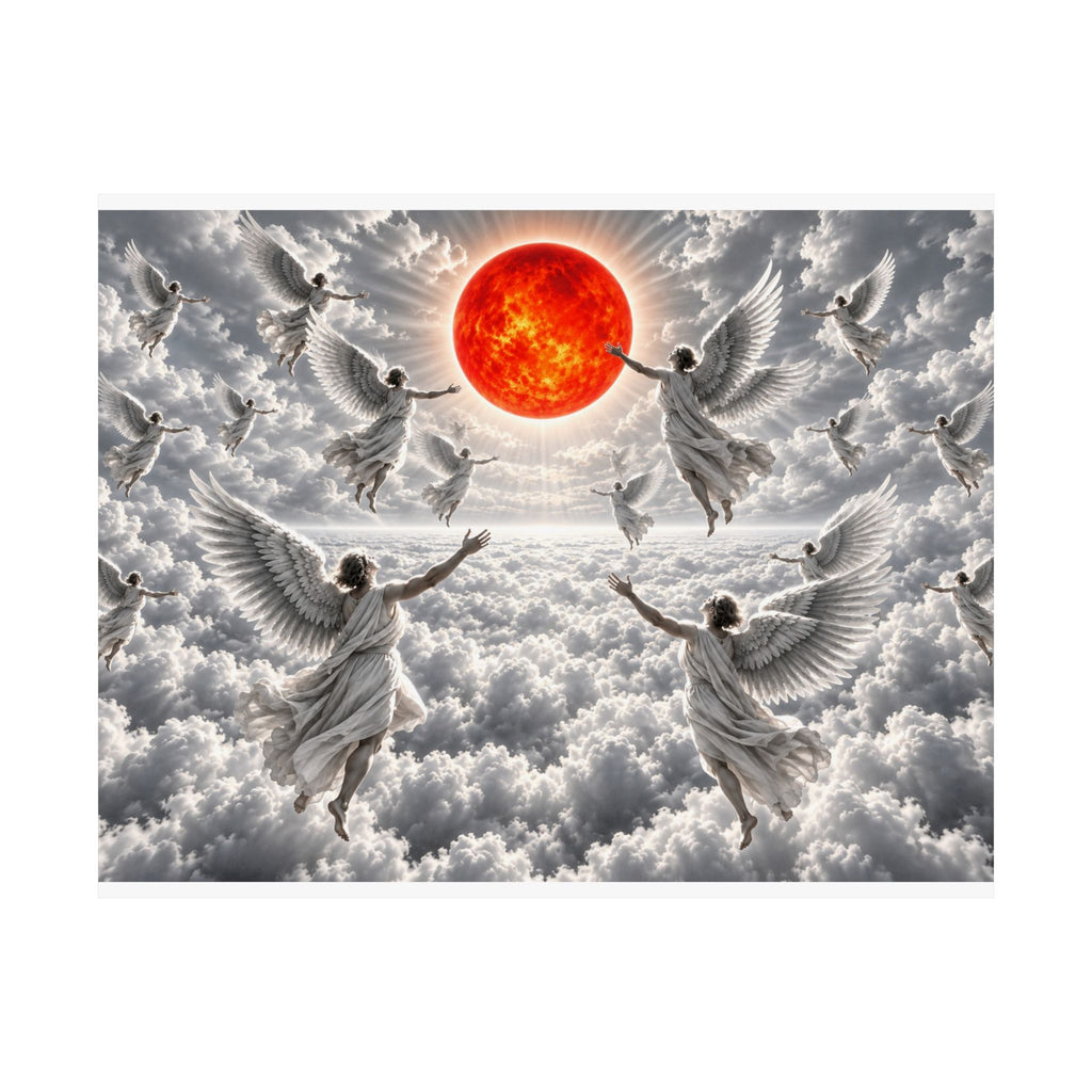 Angels - Christian Wall Art | Matte Poster (Landscape)