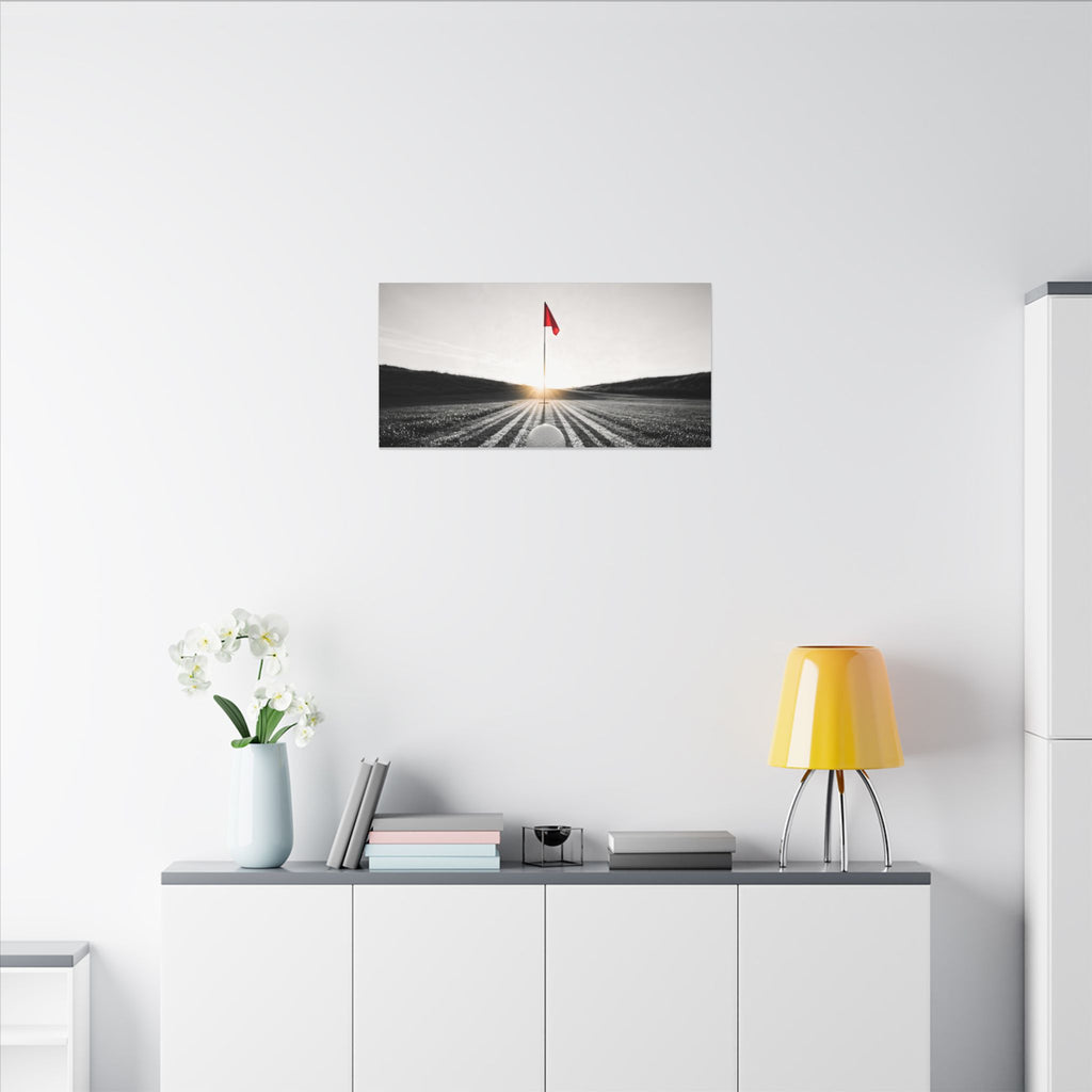 Dead Aim - Golf Wall Decor | Canvas (Panoramic)