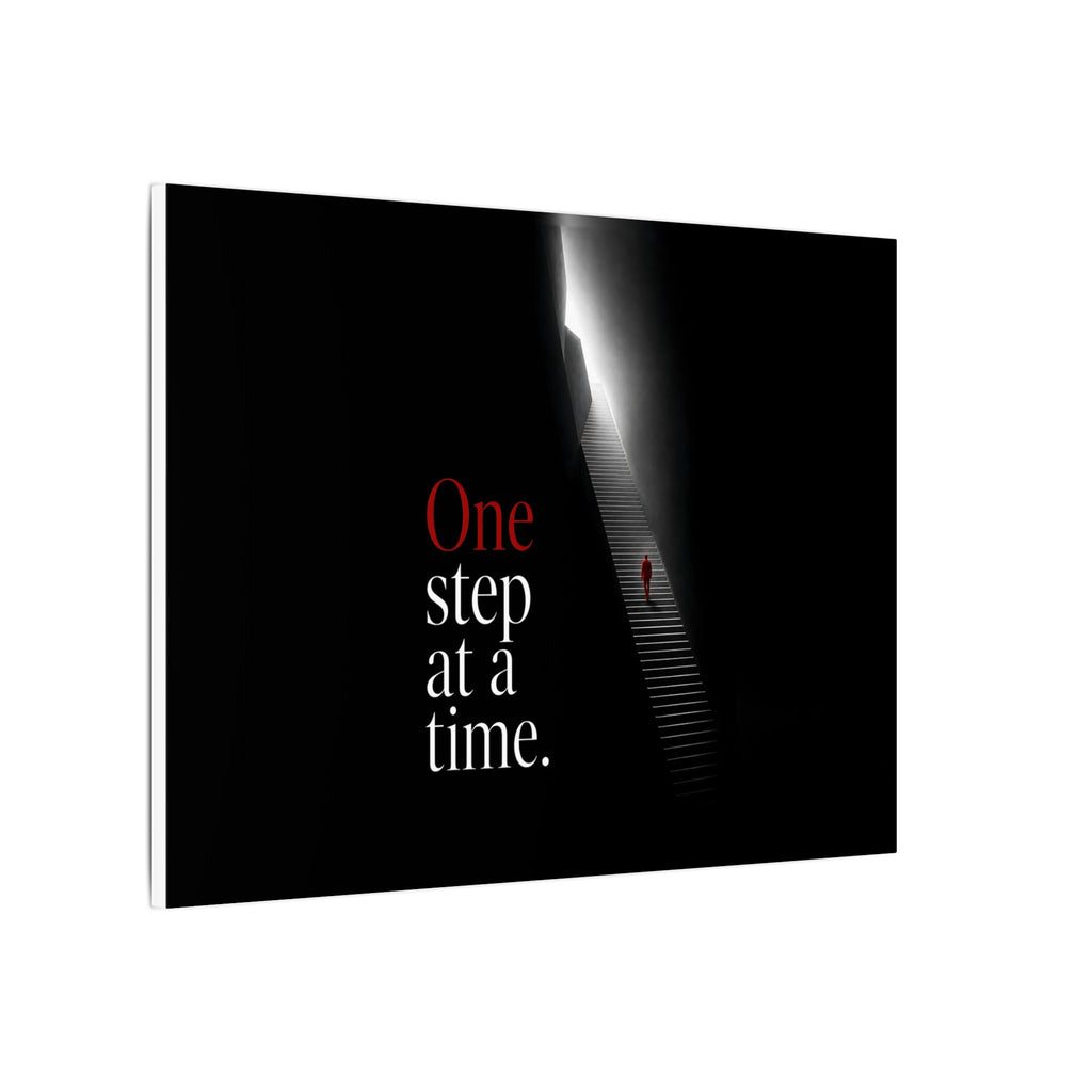 One Step at a Time - Office Wall Art | Canvas (Landscape)