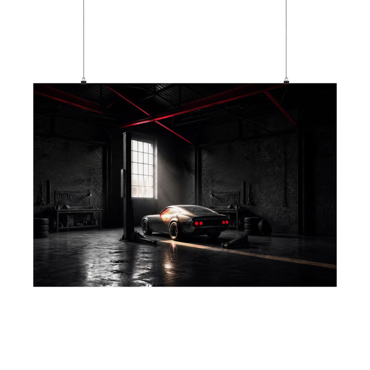 Collector Morning - Garage Wall Art | Matte Poster (Landscape)