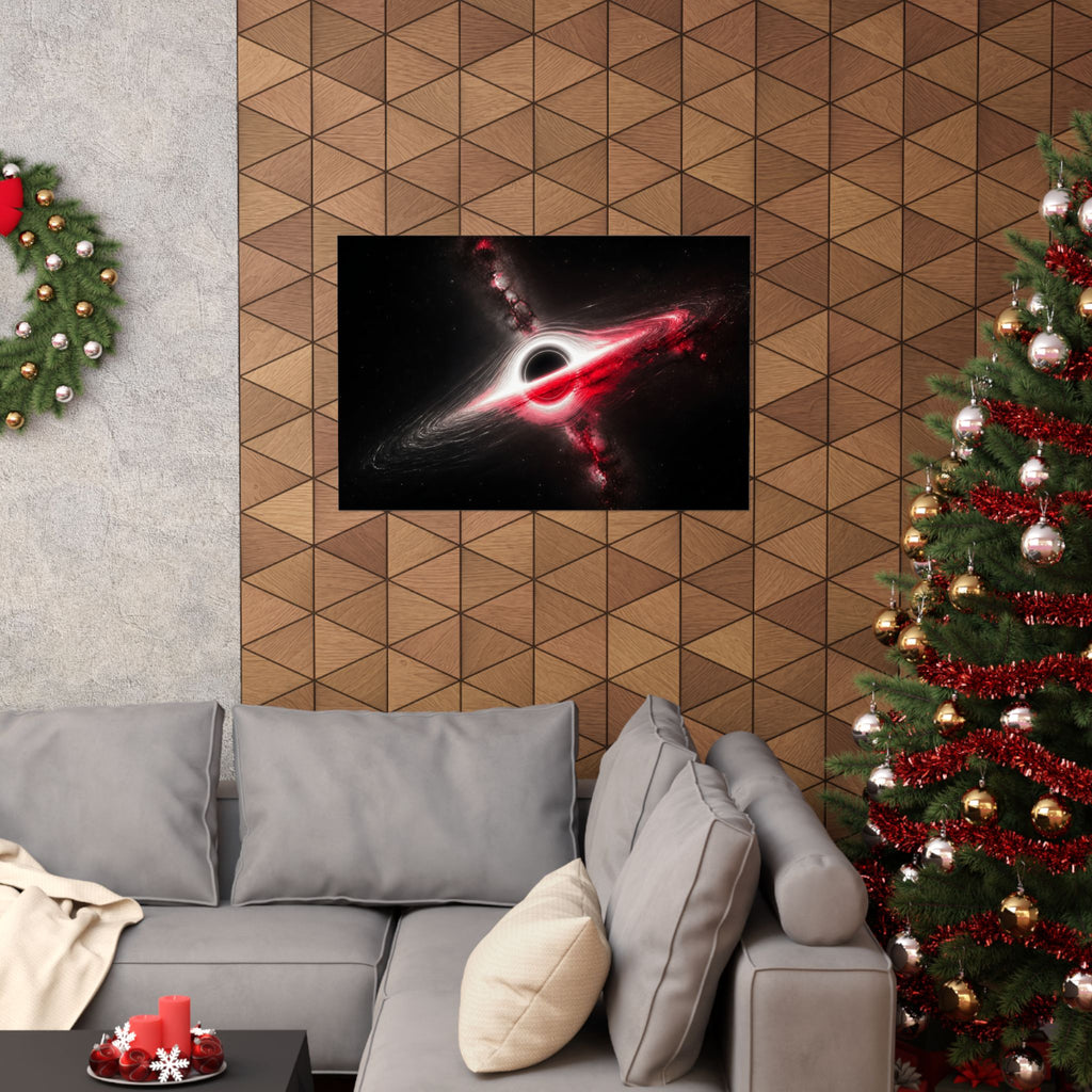 Event Horizon - Space Wall Art | Matte Poster (Landscape)
