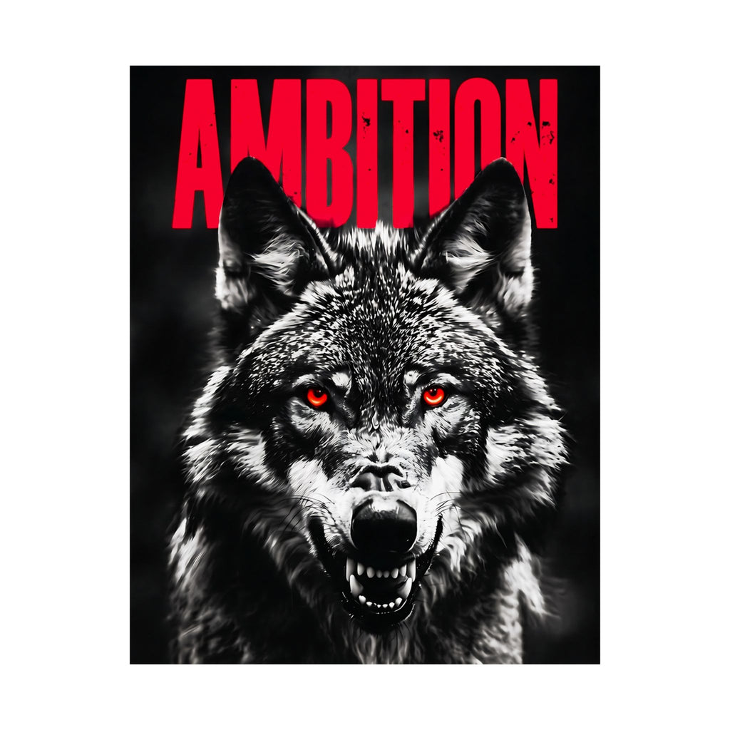 Ambition - Wolf Wall Art | Matte Poster