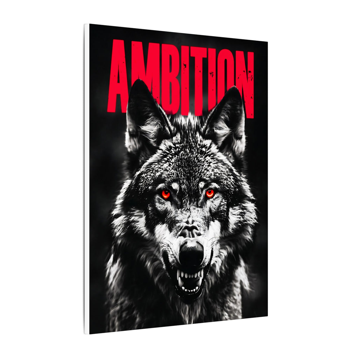 Ambition - Wolf Wall Art | Canvas