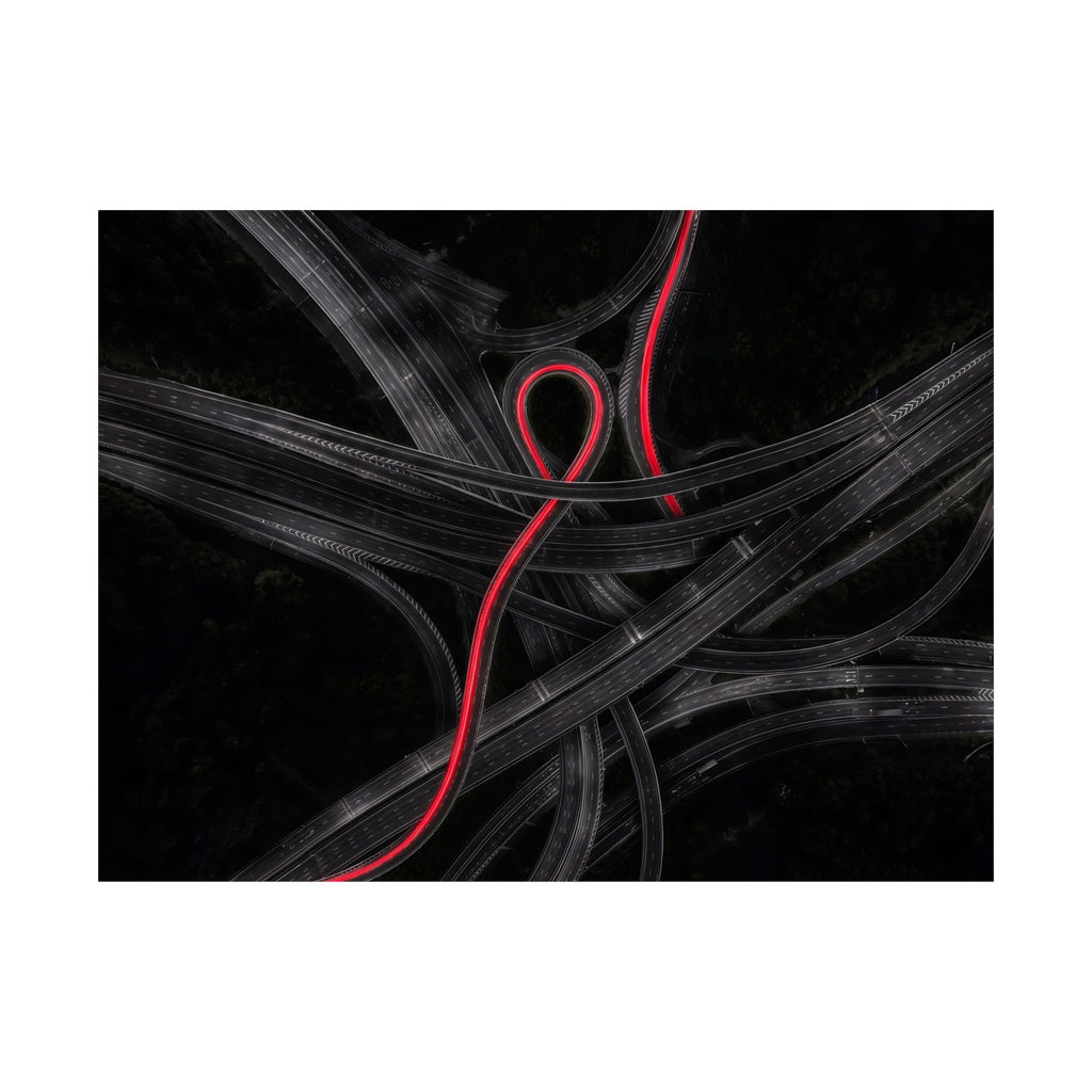 The Route - Car Wall Art | Matte Poster (Landscape)