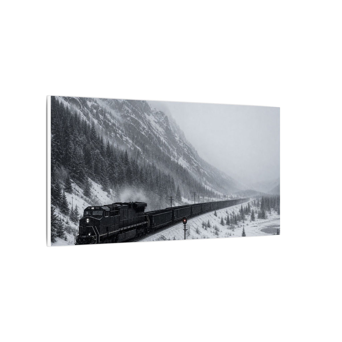 Keep Moving - Master Bedroom Wall Art | Canvas (Panoramic)