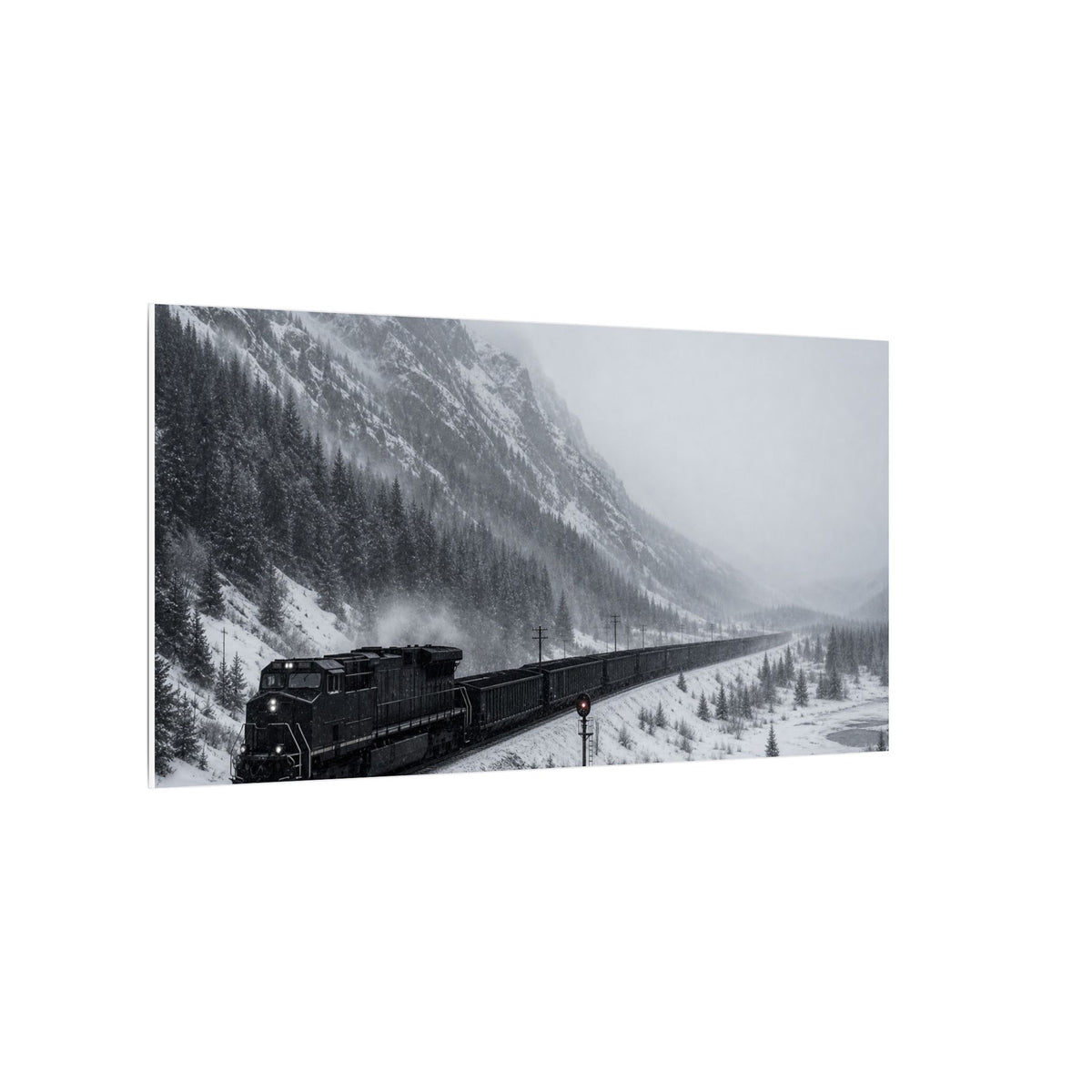 Keep Moving - Master Bedroom Wall Art | Canvas (Panoramic)