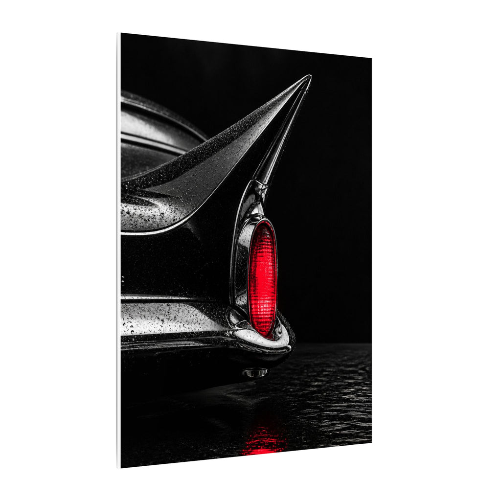 Ruby Tail - Classic Car Wall Art | Canvas