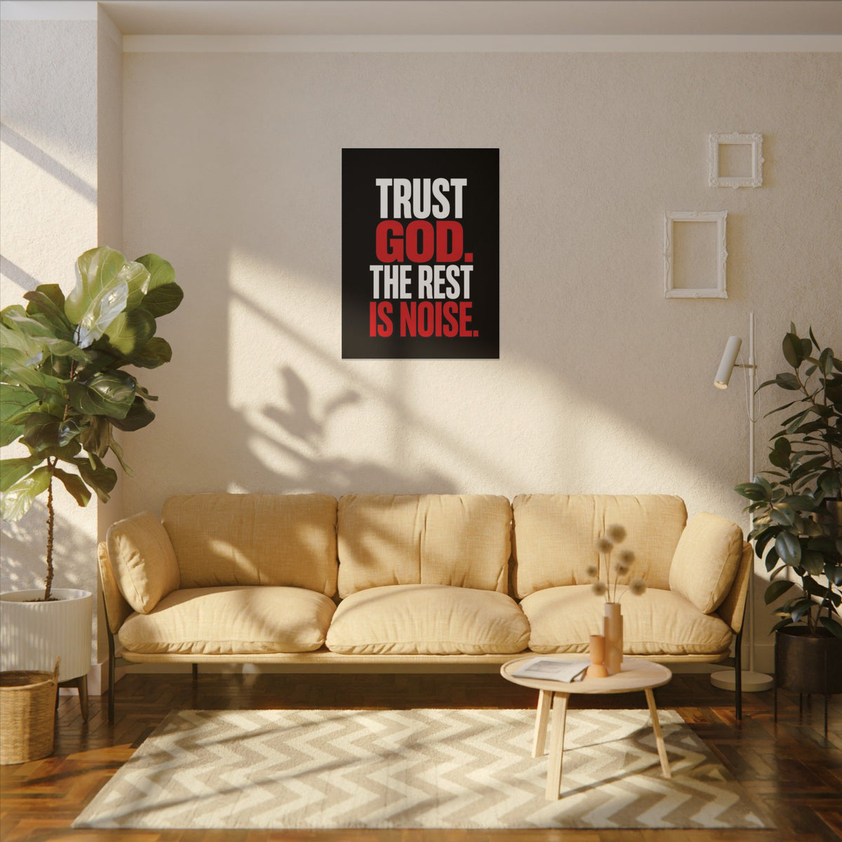 Trust God - Christian Wall Art | Canvas