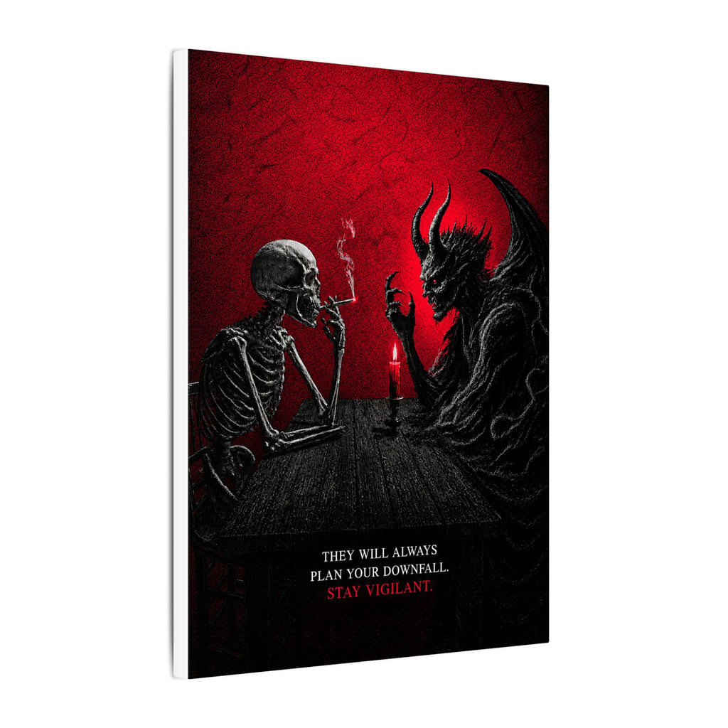 Stay Vigilant - Dark Wall Art | Canvas