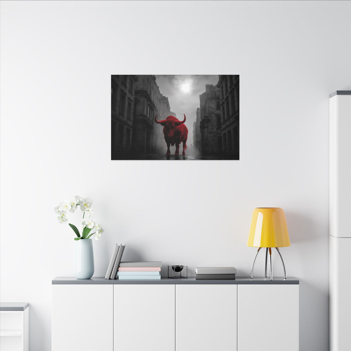 The Bull - Business Wall Art | Canvas (Landscape)