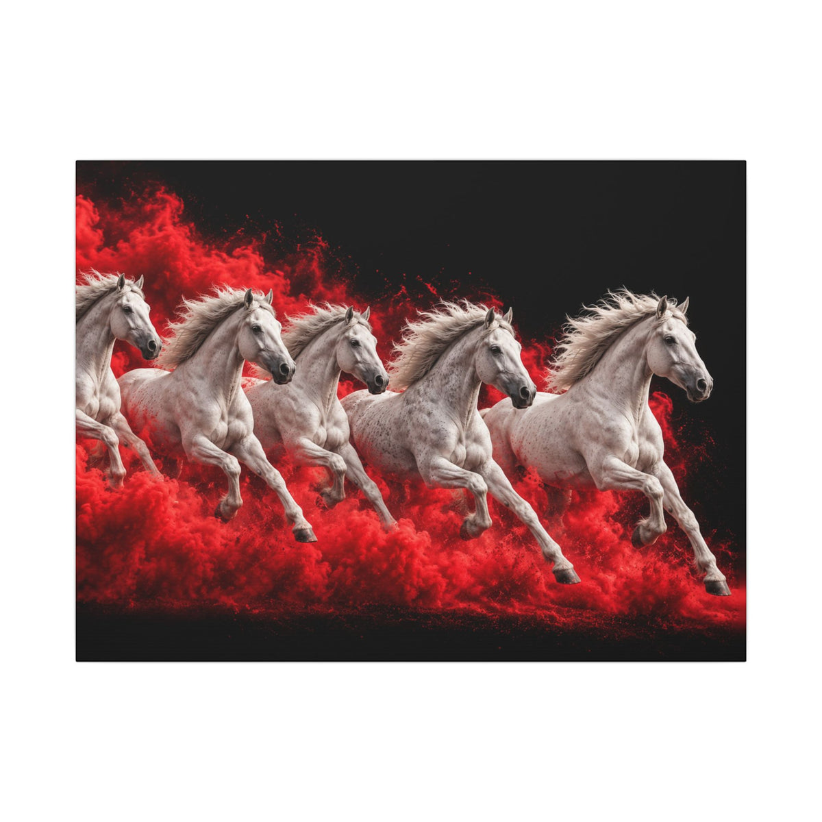 Stampede - Horse Wall Art | Canvas (Landscape)
