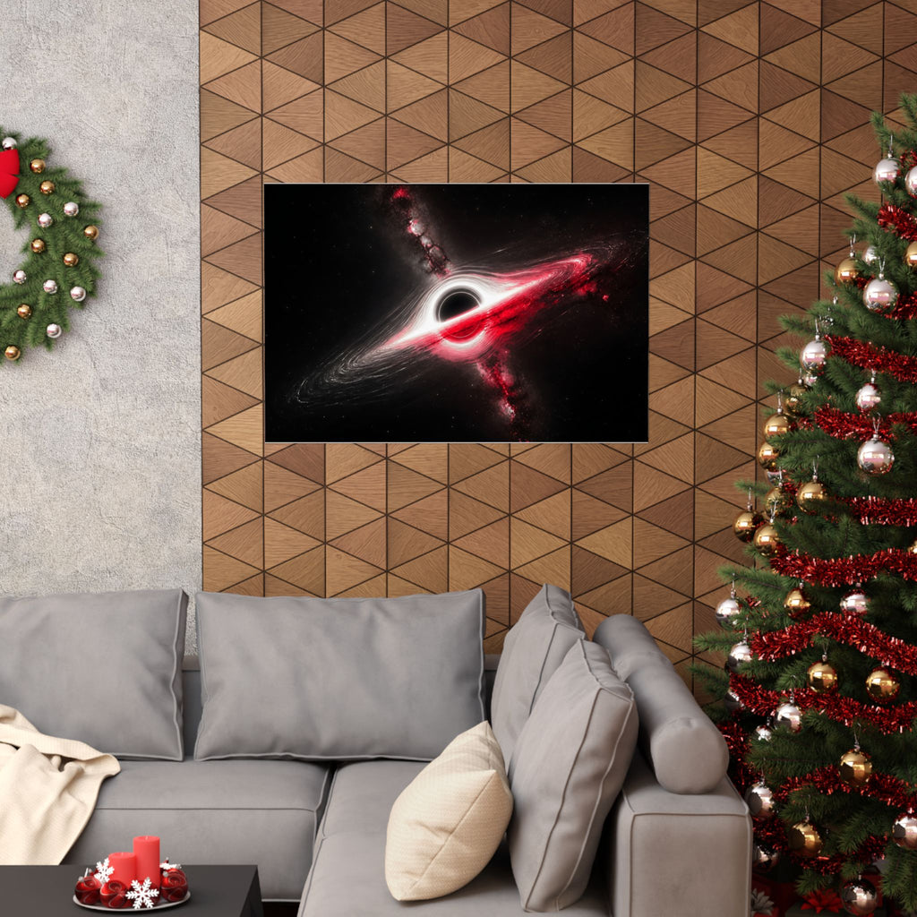Event Horizon - Space Wall Art | Matte Poster (Landscape)